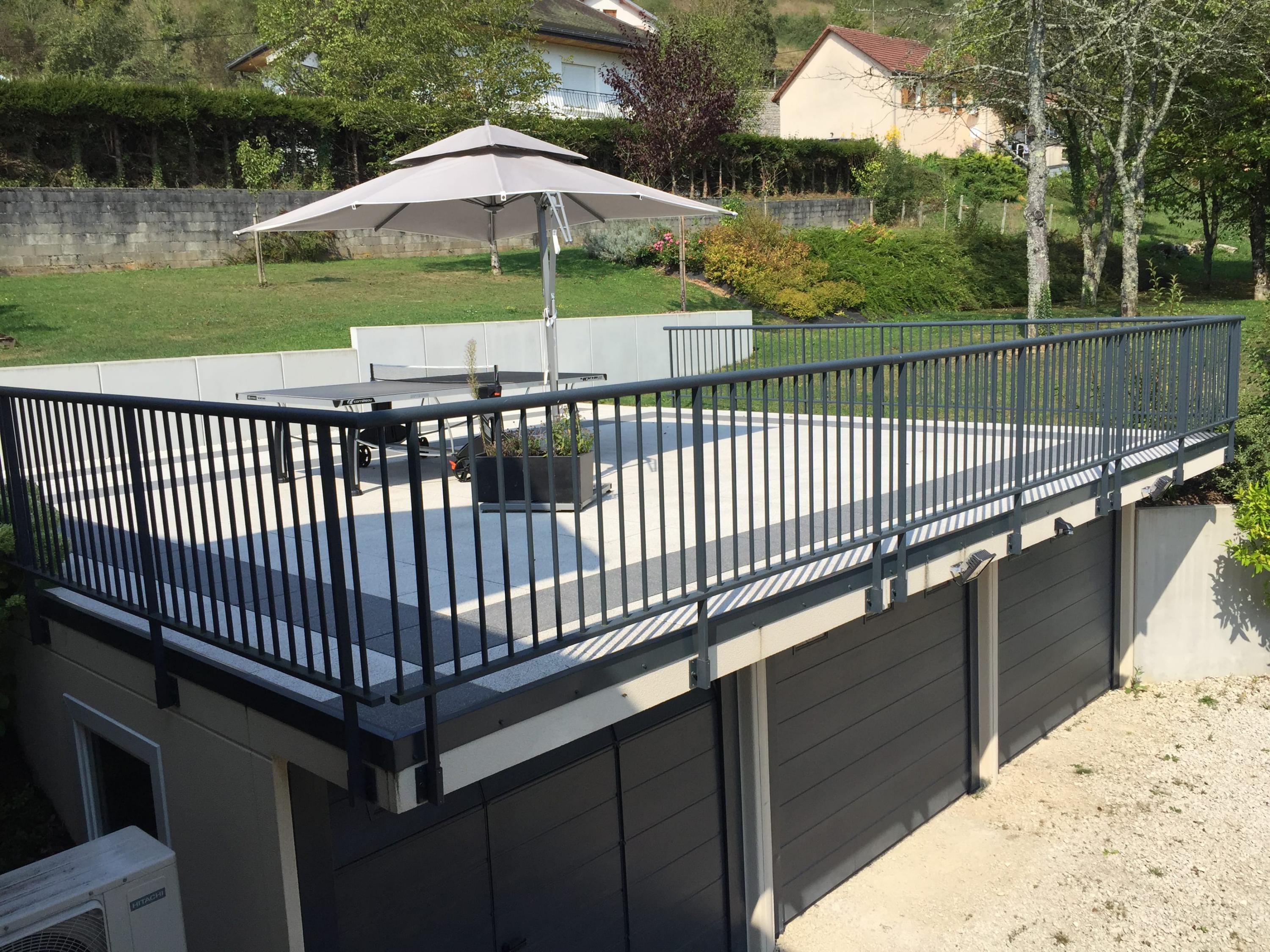 Toiture Terrasse Garage Préfabriqué